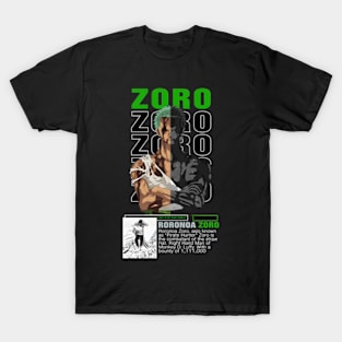 roronoa zoro quote one piece manga T-Shirt